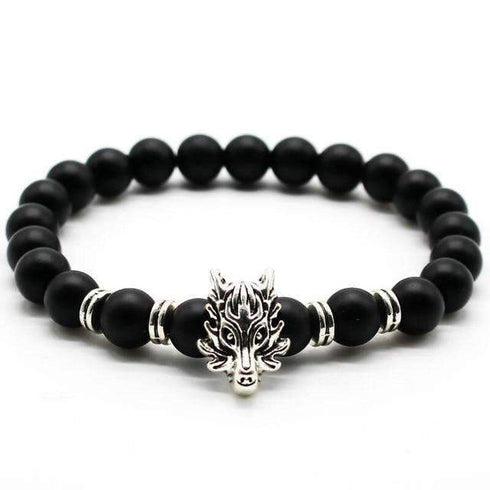 Bracelet Loup Ethnique (Perles)
